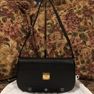 Authentic MCM Leather Shoulder Bag